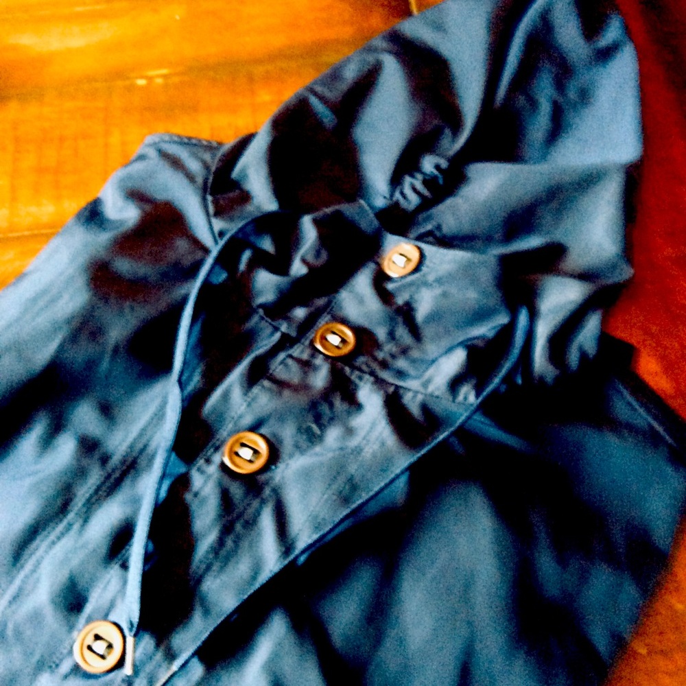 Five Four Men’s Navy Raincoat